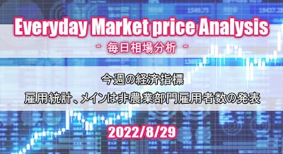 22/8/29(月) 今週の要注目重要経済指標！